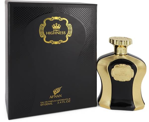 Her Highness Black Perfume By Afnan for Women - Purple Pairs